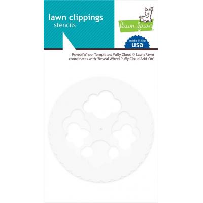 Lawn Fawn Reveal Wheel Templates - Puffy Cloud